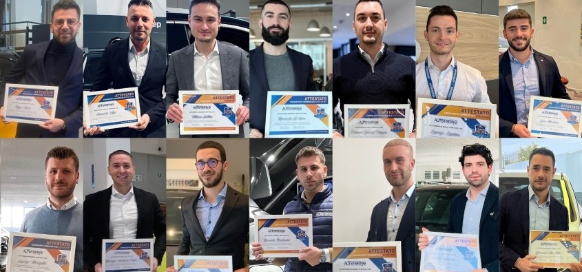 Talenti e professionalità: Autotorino Academy chiude l’anno 2023 con 17 nuove certificazioni